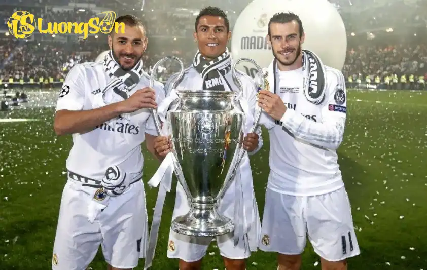 Bale là hạt nhân trong đội hình hoàng kim một thời của Real Madrid.