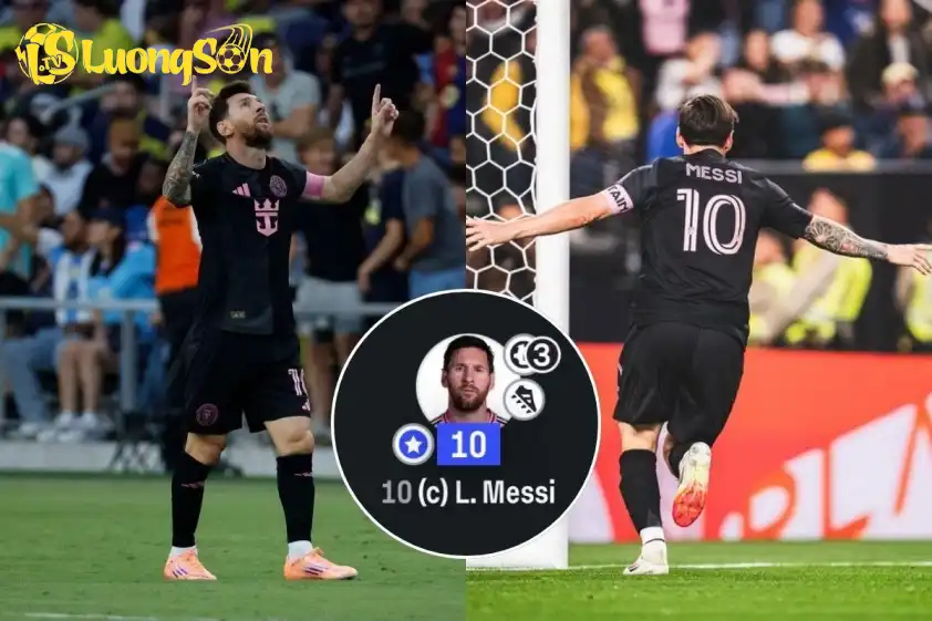 Màn trình diễn đạt điểm tuyệt đối của Messi trước Nashville.