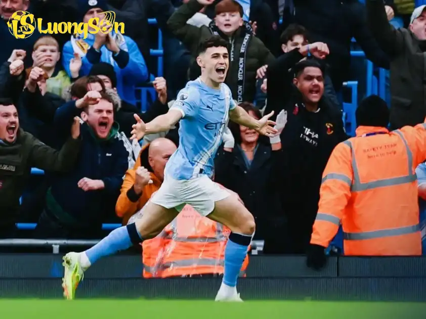 Foden vừa lập cú đúp trong chiến thắng nhọc nhằn của Man City trước Leeds ở vòng đấu vừa qua